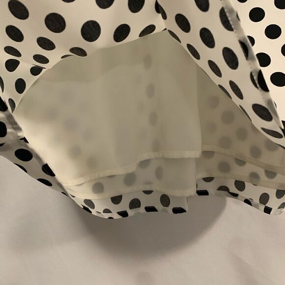 NWT Express Polk dot top size XS - Picture 5 of 7